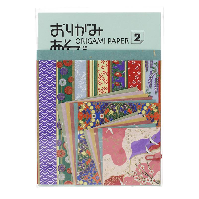 【新登場！日本製！世界中で知られている日本伝統の遊び！折り紙】おりがみあそび 2 折り方テキスト付